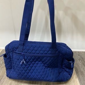 Blue Vera Bradley diaper bag
